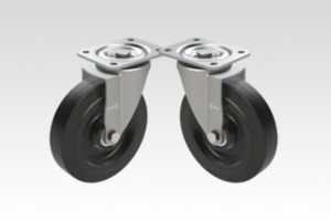 Set zwenkwielen 4 stuks - tapijtstelling.nl